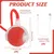 PetTribes Balle Interactive USB Rechargeable : 3 Modes, Auto-Mouvement