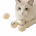 FurryFusion Balle de laine silencieuse pour chats et chiens