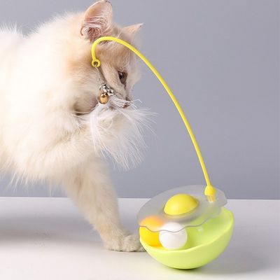 FurryFusion Jouet oursillon pour chat cloche, bâton et boules de menthe