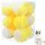 MCBOSON Lot de 12 peluches pour chat de 4,5 cm Jaune MCBOSON Lot de 12 peluches pour chat de 4,5 cm Jaune