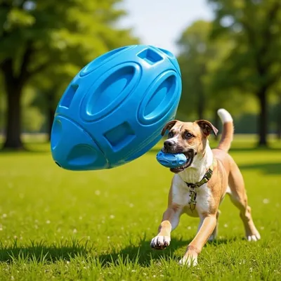 FurryFusion Anneau en caoutchouc pour chien anti-morsure