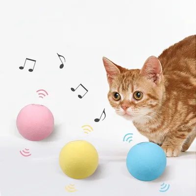 MCBOSON Lot de 3 jouets pour chat avec effets sonores MCBOSON Lot de 3 jouets pour chat avec effets sonores