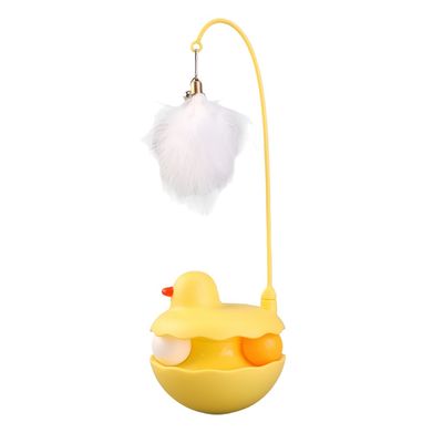 FurryFusion Ensemble de jouets pour chats: toupie, bâton et boule à menthe