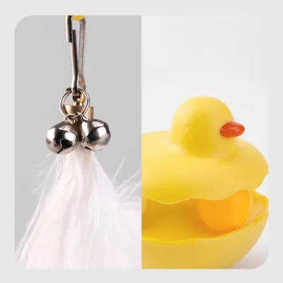 FurryFusion Ensemble de jouets pour chats: toupie, bâton et boule à menthe