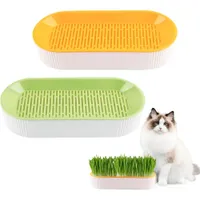 ZooVenture Kit de cultivo de hierba gatera (hidroponía) - 2 piezas