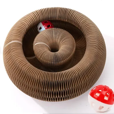 MCBOSON Magic organ déformable piste balle jouet interactif chat