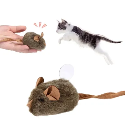 PetTribes Jouet Souris Interactive pour Chat (Lot de 2)