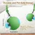 ZooVenture Balle Interactive Vert Chien Chat 3 Modes