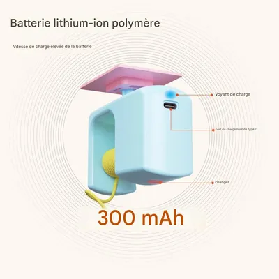 Zoomtopia Jouet interactif pour chat à fixer sur porte rechargeable