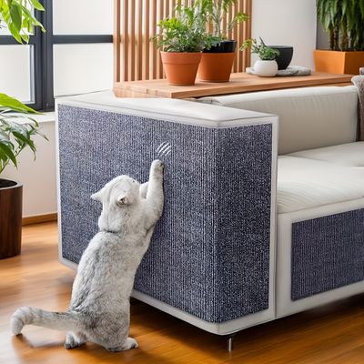 PetTribes Griffoir Autocollant Chat, Protecteur Meubles/Murs, Durable