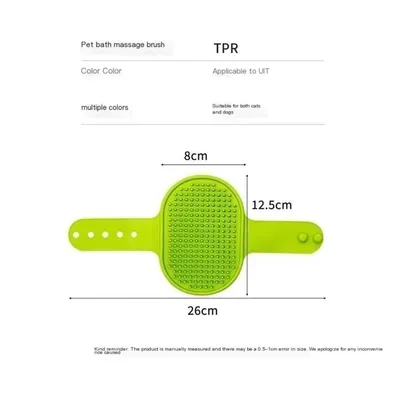PetTribes Brosse Chat Angle Massage TPR