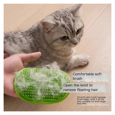 PetTribes Brosse Chat Angle Massage TPR