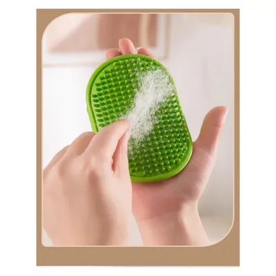 PetTribes Brosse Chat Angle Massage TPR