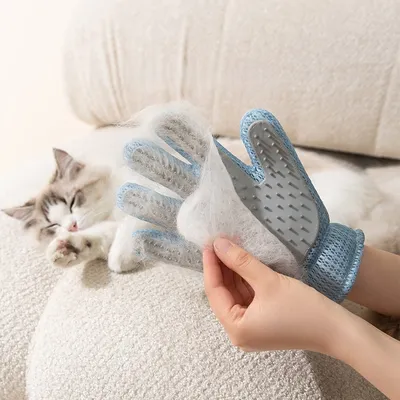 MCBOSON Katzen- und Hundepflegehandschuhe, 2 Stück MCBOSON Katzen- und Hundepflegehandschuhe, 2 Stück