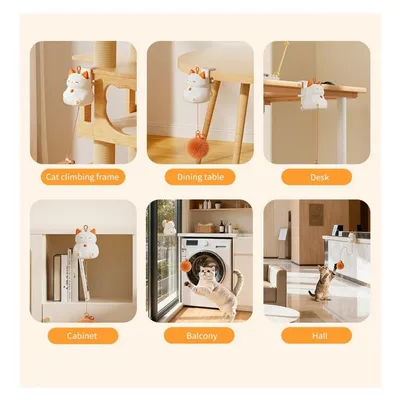 PetTribes Jouet Électrique Chat Balle Interactive
