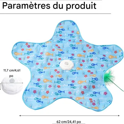 ZooVenture Jouet Chat Interactif - Silencieux, ABS, Griffure