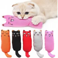 Zoomtopia Lot 5 jouets souris en tissu coton à la menthe pour chat