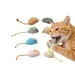 FurryFusion Jeu de souris en peluche pour chat