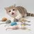 FurryFusion Jeu de souris en peluche pour chat