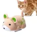 Jouet Chat - Souris Électrique Vibrante avec Son & Auto-rotation
