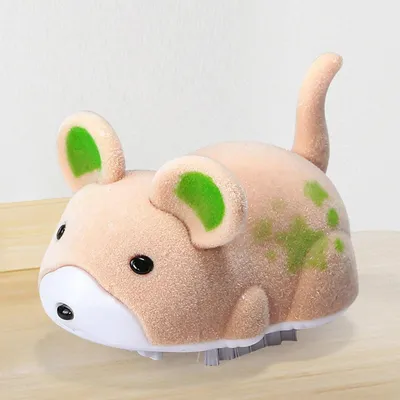 Jouet Chat - Souris Électrique Vibrante avec Son & Auto-rotation