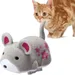 Jouet Chat Électrique Hamster - Mouvement Auto & Stimulation Curiosité