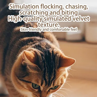 Jouet Chat Électrique Hamster - Mouvement Auto & Stimulation Curiosité