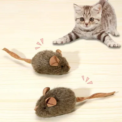 ZooVenture Jouet Souris Chat Mimique Realiste