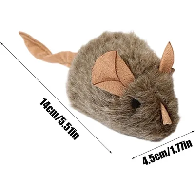ZooVenture Jouet Souris Chat Mimique Realiste