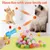 PetTribes 100 Balles Peluches Chat avec Lanceur Interactif