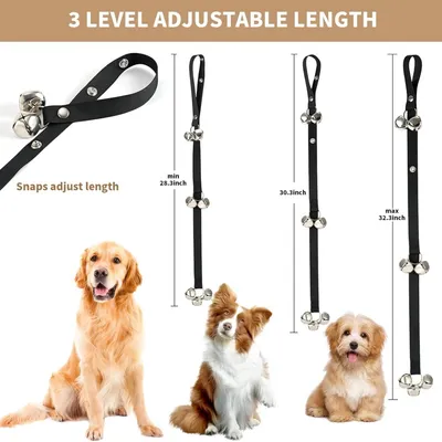 ZooVenture Cloche Entraînement Chien avec Corde ZooVenture Cloche Entraînement Chien avec Corde