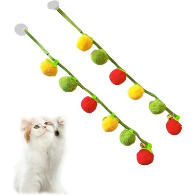 MCBOSON Jouet pour chat en suspension interactif pack de 2