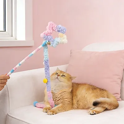 MCBOSON Baguette à chat style jouet, ensemble de 3 pièces MCBOSON Baguette à chat style jouet, ensemble de 3 pièces