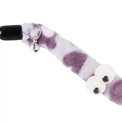 PetTribes Baguette Teaser Chat Violet,Jouet Interactif Chaton