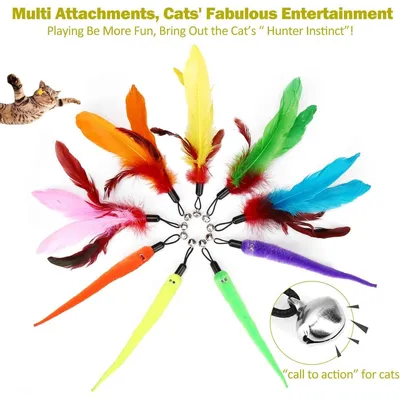 PetTribes Jouet Chat FeatherWand