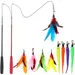 PetTribes Katzenspielzeug FeatherWand