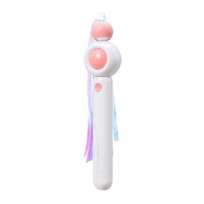 FurryFusion Baton à chat extensible avec plumes