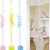 MCBOSON Lot de 3 balles de peluche suspendues avec cloches pour chat MCBOSON Lot de 3 balles de peluche suspendues avec cloches pour chat