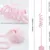 MCBOSON Lot de 3 balles de peluche suspendues avec cloches pour chat MCBOSON Lot de 3 balles de peluche suspendues avec cloches pour chat