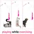 ZooVenture Canne Plume Chat Interactif Sonnette