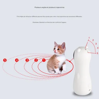 FurryFusion Jouet électrique pour chats multi - fonction