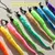 PetTribes Accessoires Bâton Chat : 10 Vers Colorés + Corde de Remplacement