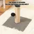 Griffoir pour chat Arbre à chat griffoir sisal avec balle jeu Griffoir pour chat Arbre à chat griffoir sisal avec balle jeu