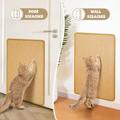 ZooVenture Griffoir Chat Sisal Mural 60x40cm ZooVenture Griffoir Chat Sisal Mural 60x40cm