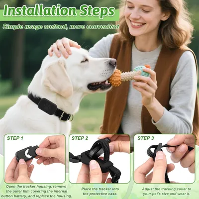 Zoomtopia Collier GPS chat sans abonnement localisation temps réel Zoomtopia Collier GPS chat sans abonnement localisation temps réel