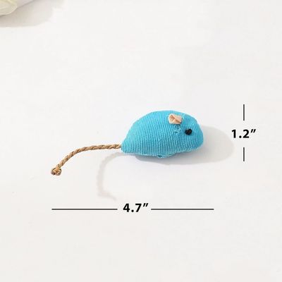 ZooVenture Jouets Souris Chat 8 Pièces Herbe à Chat
