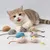 ZooVenture Jouets Souris Peluche Chat - 8 Pièces
