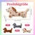 PetTribes Ensemble 3 Coussins Bouillotte Teckel Doux 14cm Enfants Adulte