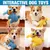 ZooVenture Jouet Chien Jaune Bleu 2P Son