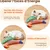 MCBOSON Herbe à chat silvervine 24cm lot de 3 jouets chat saury